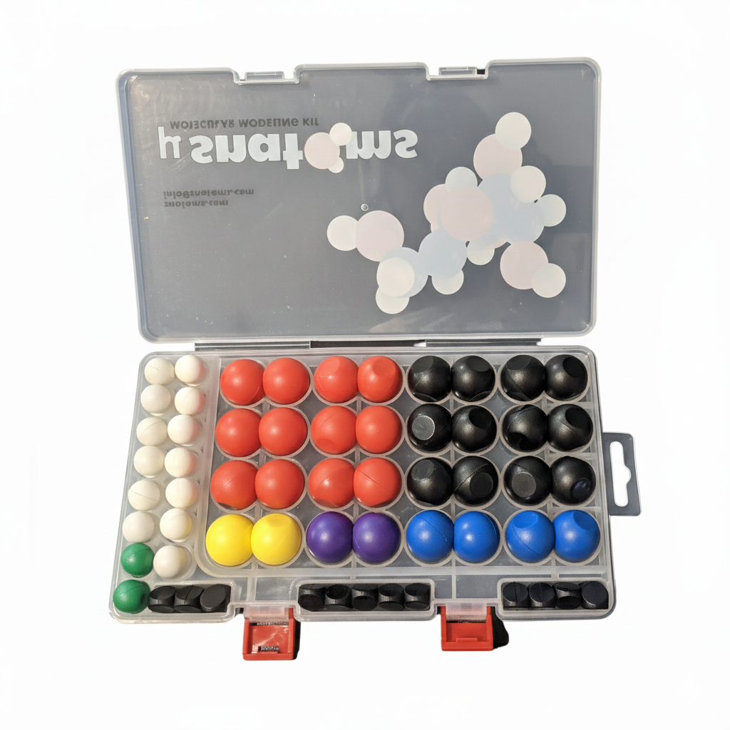 MicroSnatoms Inside Box - Magnetic Molecular Modeling Kit
